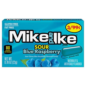 Mike and Ike sour blue raspberry (22g)
